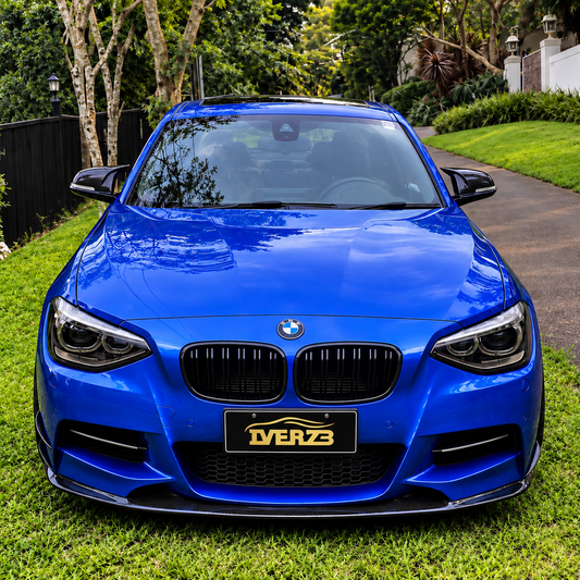 Carbon Fiber 3D Style Front Lip For BMW 1 Series F20 F21 Pre LCI