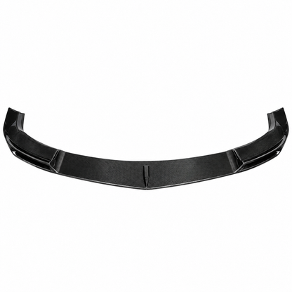 Carbon Fiber V Style Front Lip For BENZ C Class W204 LCI AMG