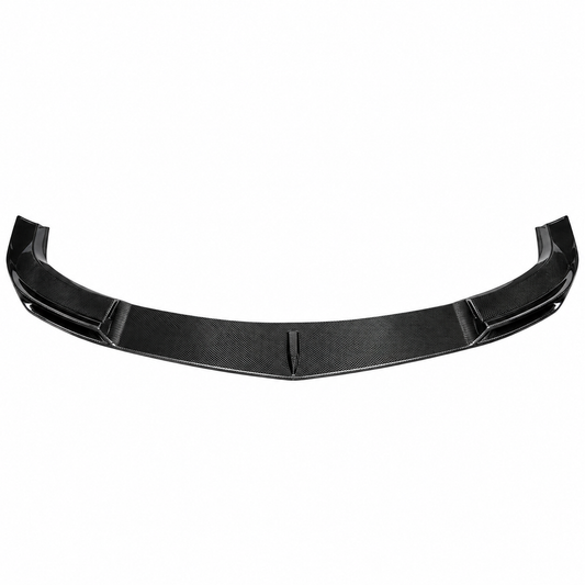 Carbon Fiber V Style Front Lip For BENZ C Class W204 LCI AMG