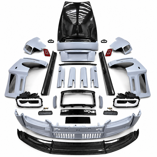 Old Upgrade New M Style Bodykit For Rolls Royce Phantom