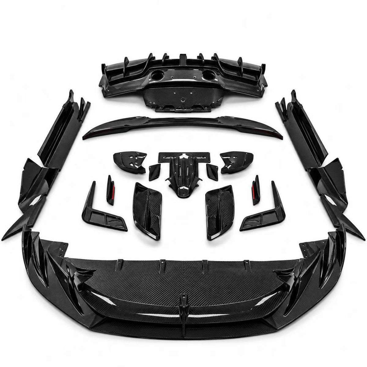 Carbon Fiber M Style Kit For Maserati MC20
