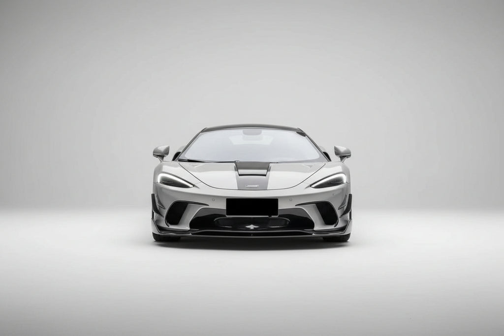 Carbon Fiber P Style Engine Cover For McLaren GT