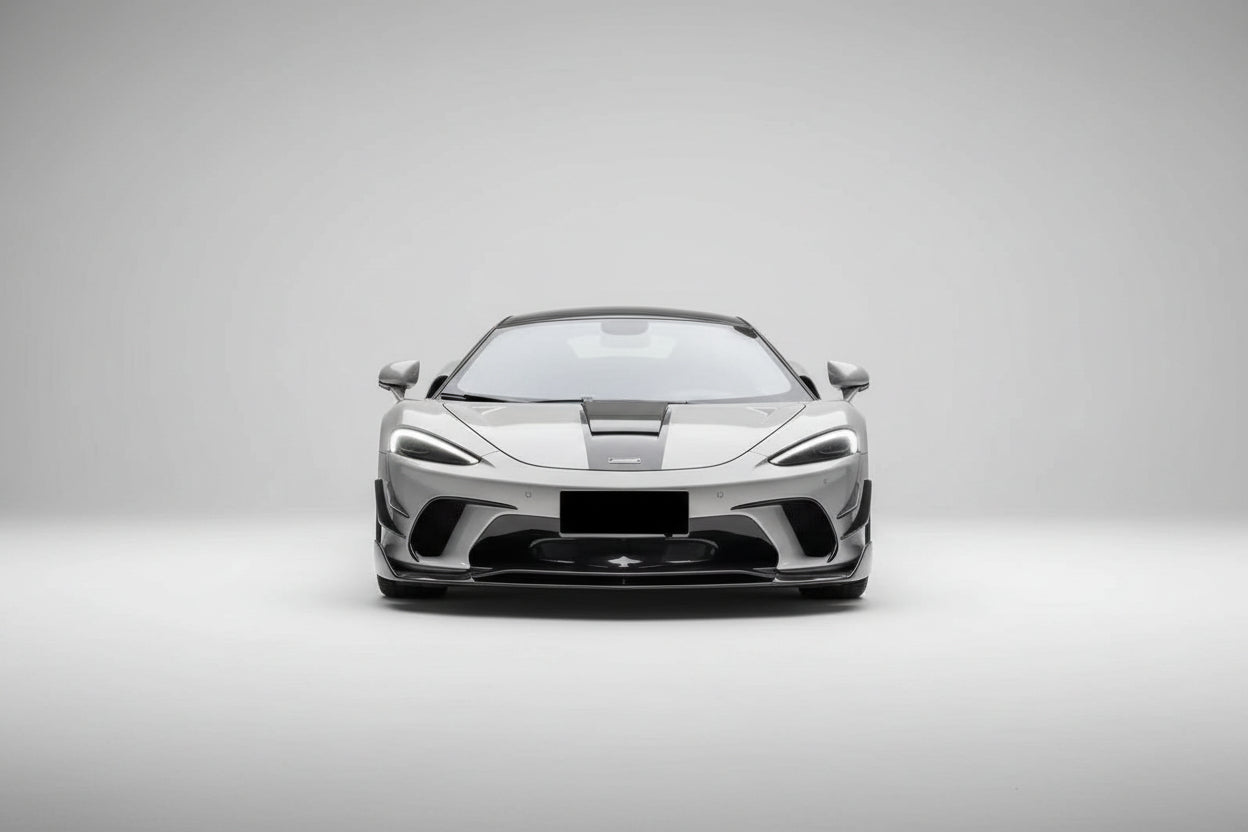 Carbon Fiber P Style Engine Cover For McLaren GT