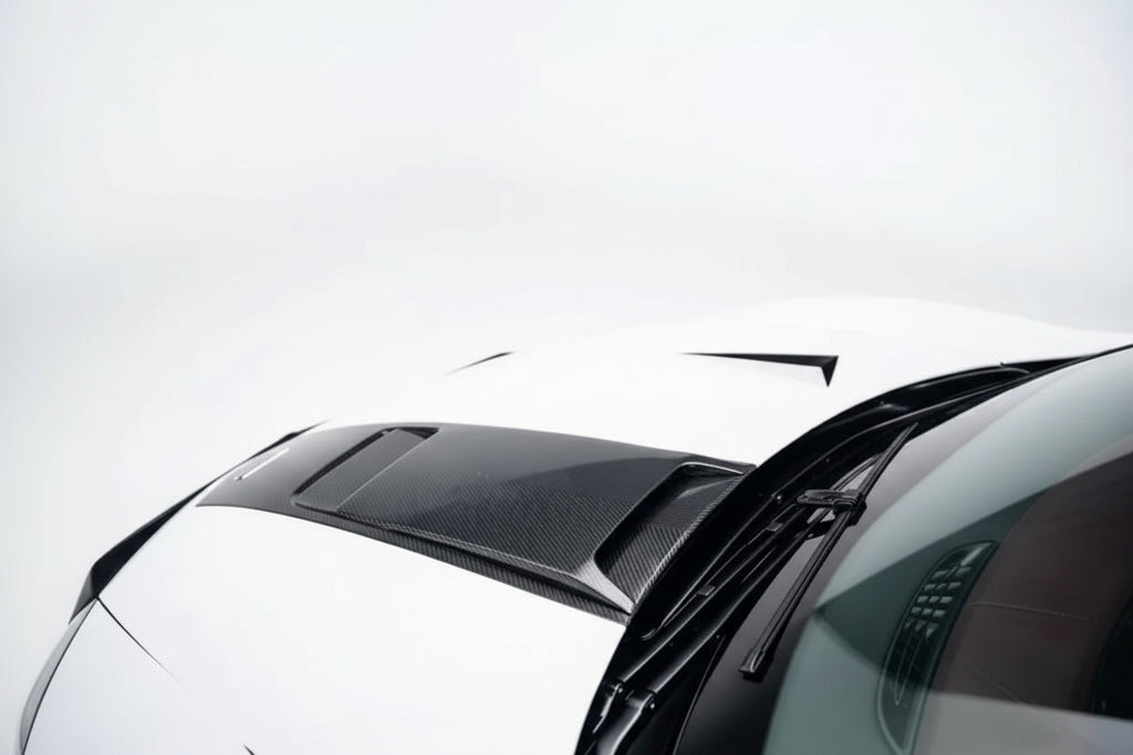Carbon Fiber P Style Engine Cover For McLaren GT