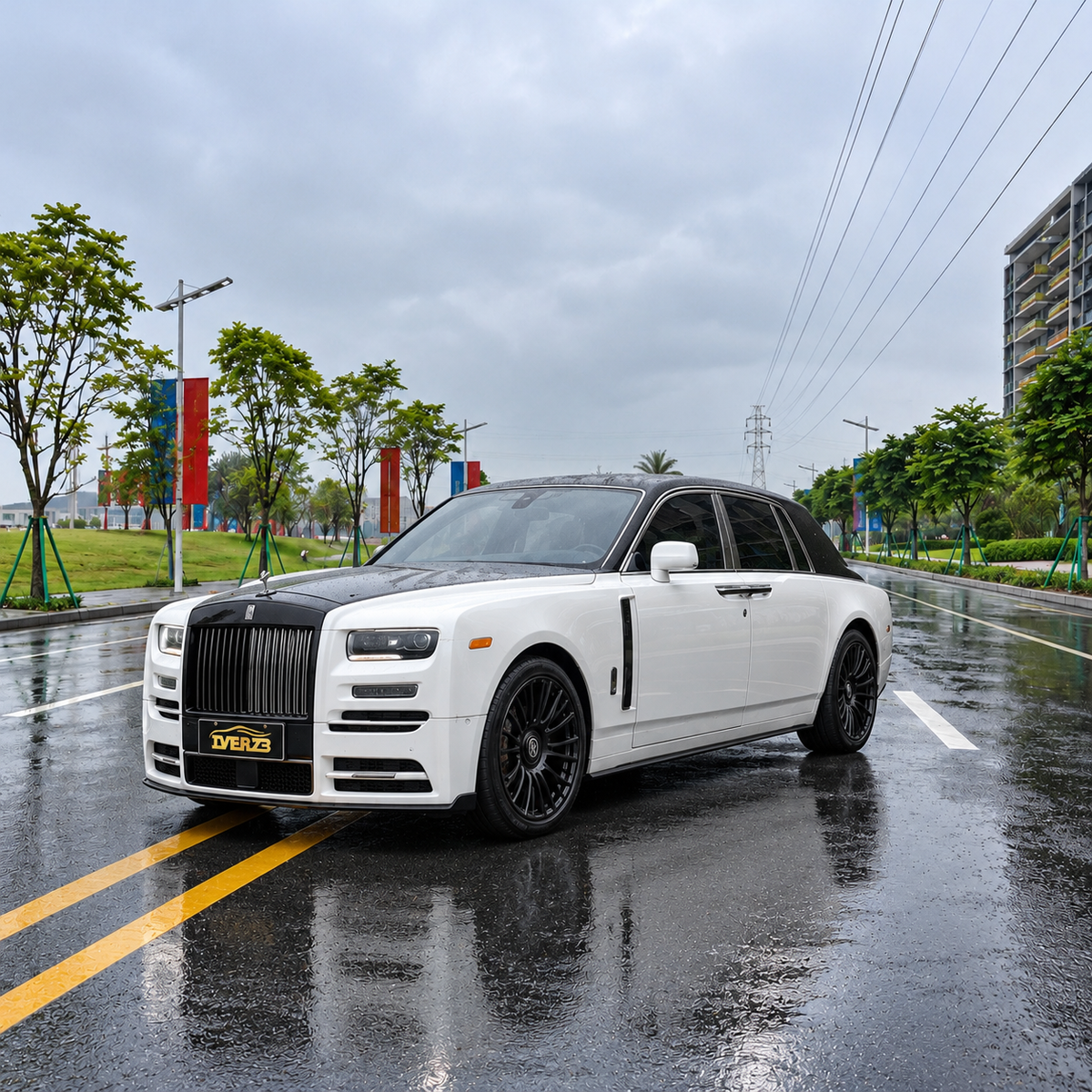 Old Upgrade New M Style Bodykit For Rolls Royce Phantom