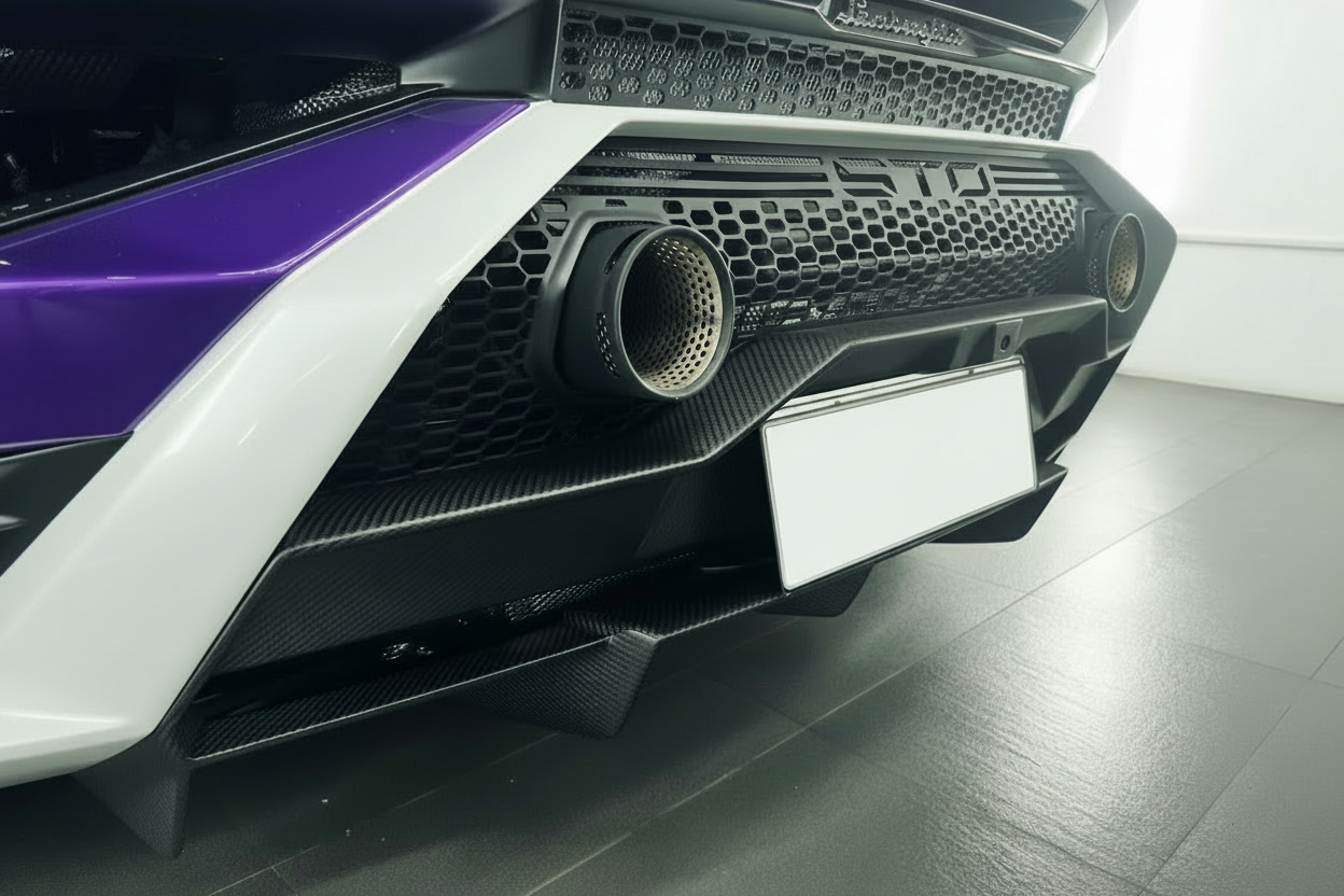Карбоновый комплект в стиле OEM для Lamborghini STO