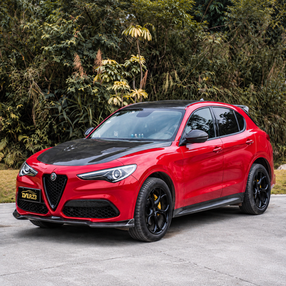 Carbon Fiber ST Style Front Lip For Alfa Romeo Stelvio
