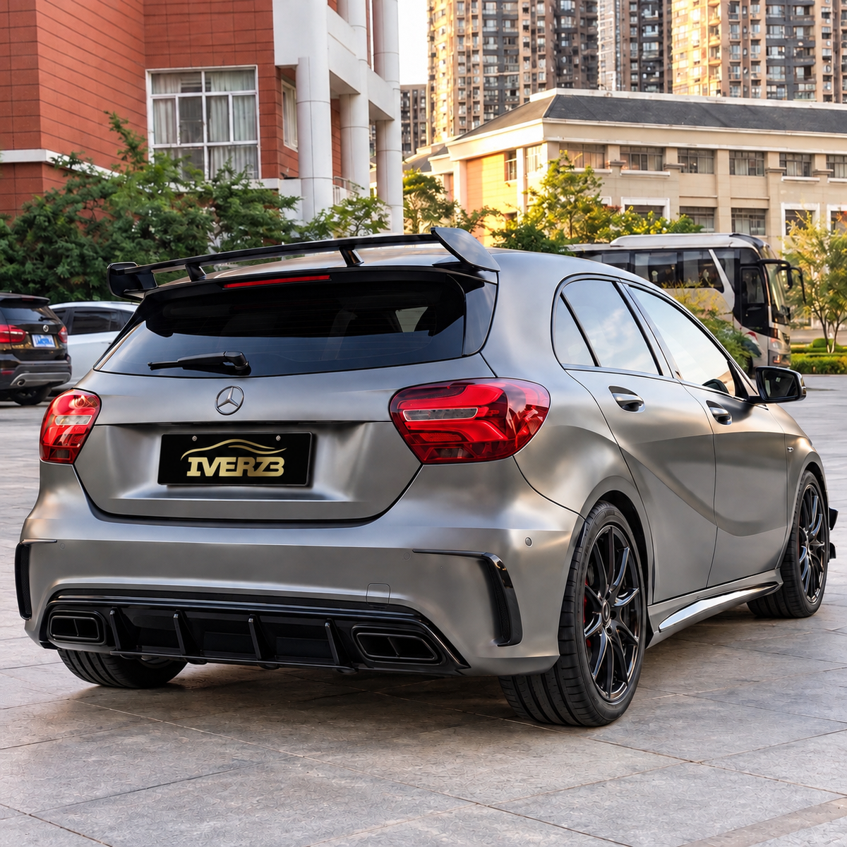 Upgrade AMG45 Style Bodykit For BENZ A Class W176