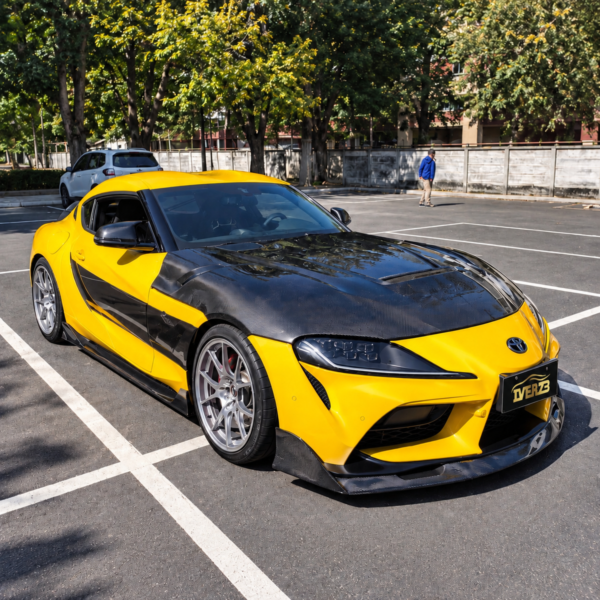 Carbon Fiber AG Style Front Lip For TOYOTA Supra MK5