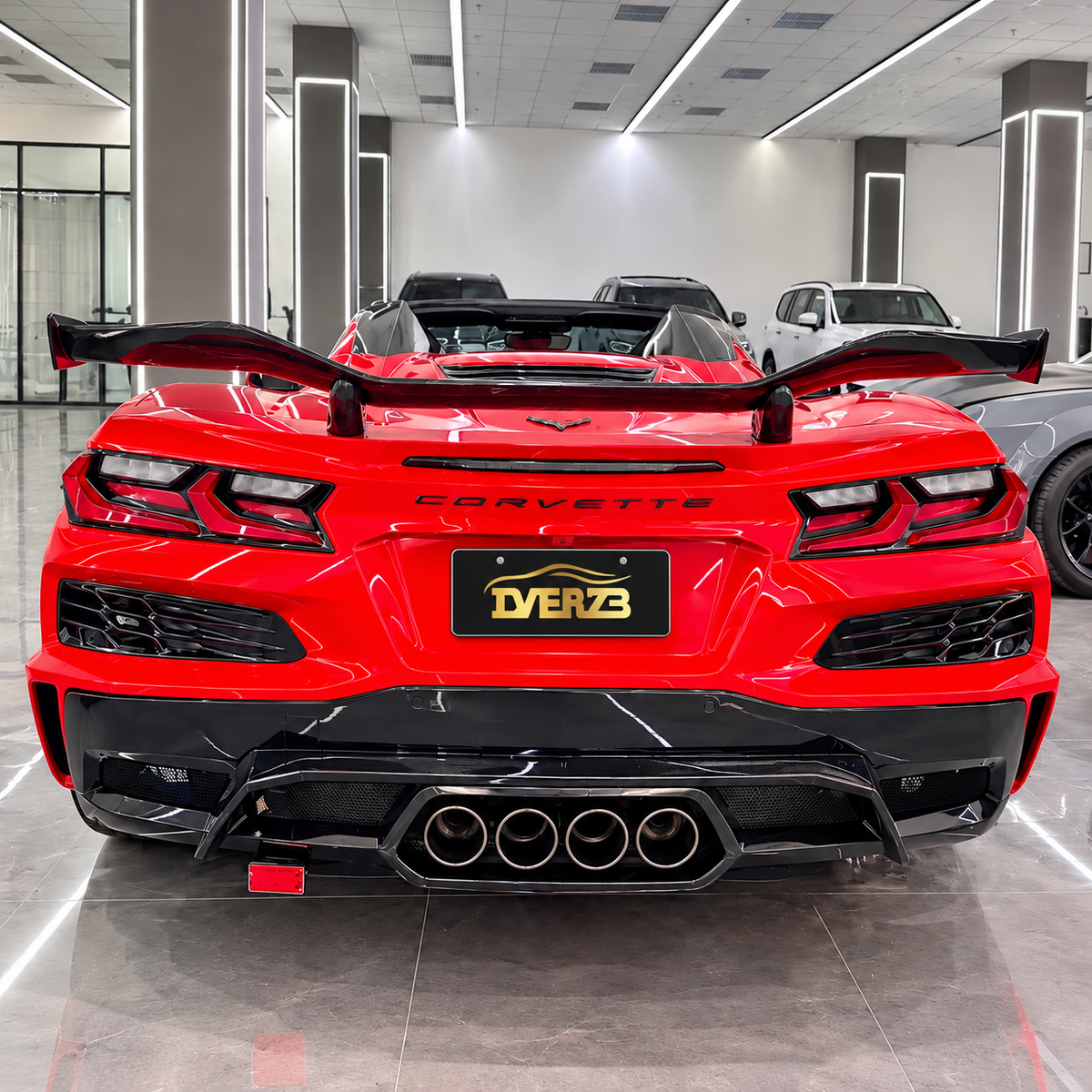Upgrade Z06 Style Bodykit For Chevrolet Corvette C8