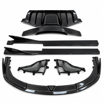 Carbon Fiber V Style Kit For Ferrari 458