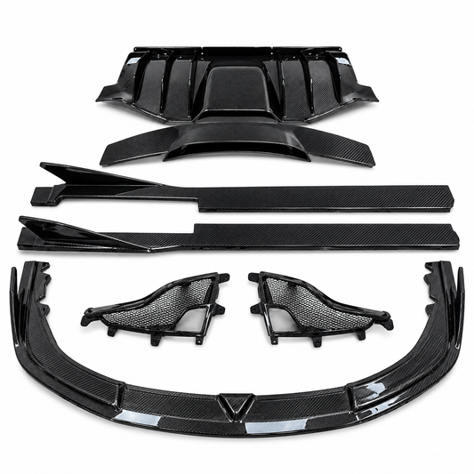 Carbon Fiber V Style Kit For Ferrari 458