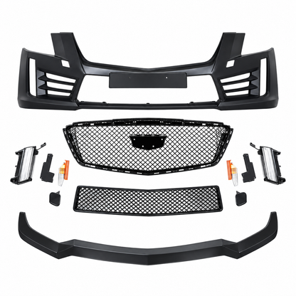 Upgrade LY Style Front Bumper Assembly For Cadillac ATS