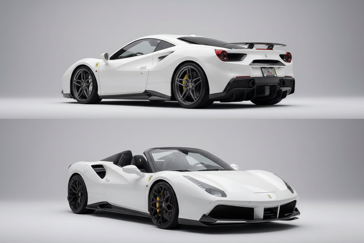 Карбоновый обвес N-стиля для Ferrari 488