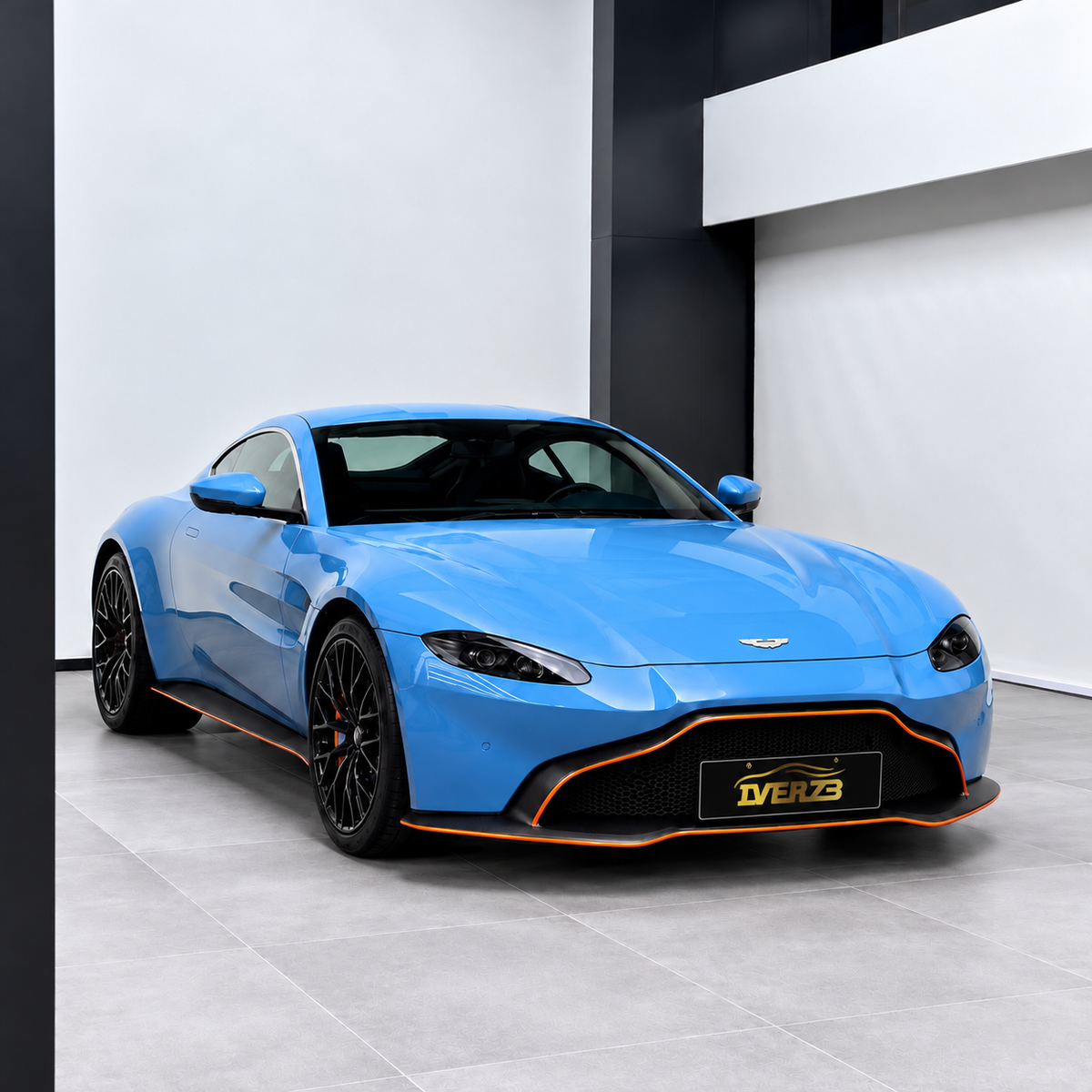 Carbon Fiber OEM Style Front Lip For Aston Martin Vantage