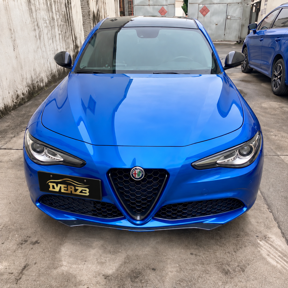 Carbon Fiber OEM Style Front Lip For Alfa Romeo Giulia