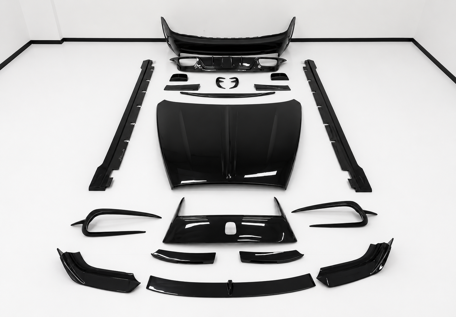 Carbon Fiber M Style Kit For Rolls Royce Wraith And Dawn