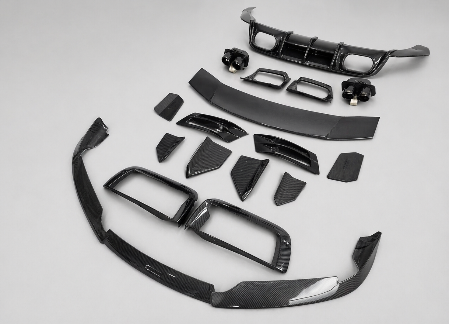 Carbon Fiber B Style Kit For Porsche 911 992