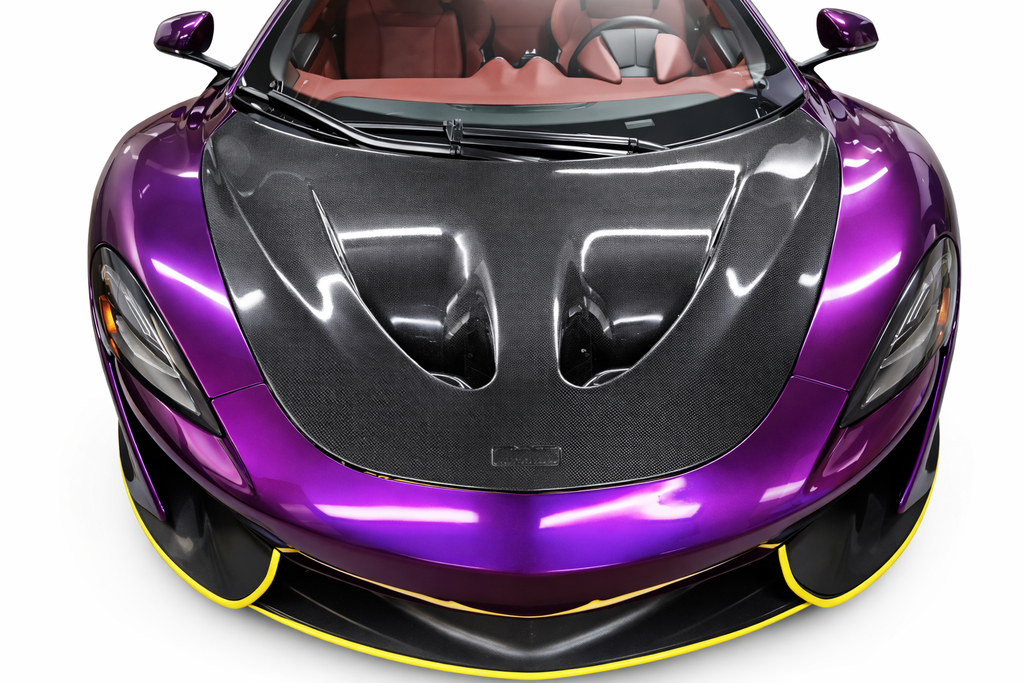 Carbon Fiber P1 Style Engine Hood For McLaren 650S MP4-12C