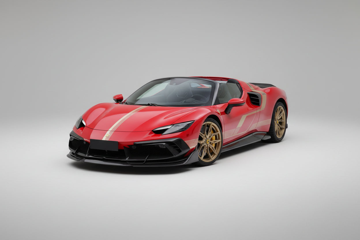 Carbon Fiber IMP Style Kit For Ferrari 296