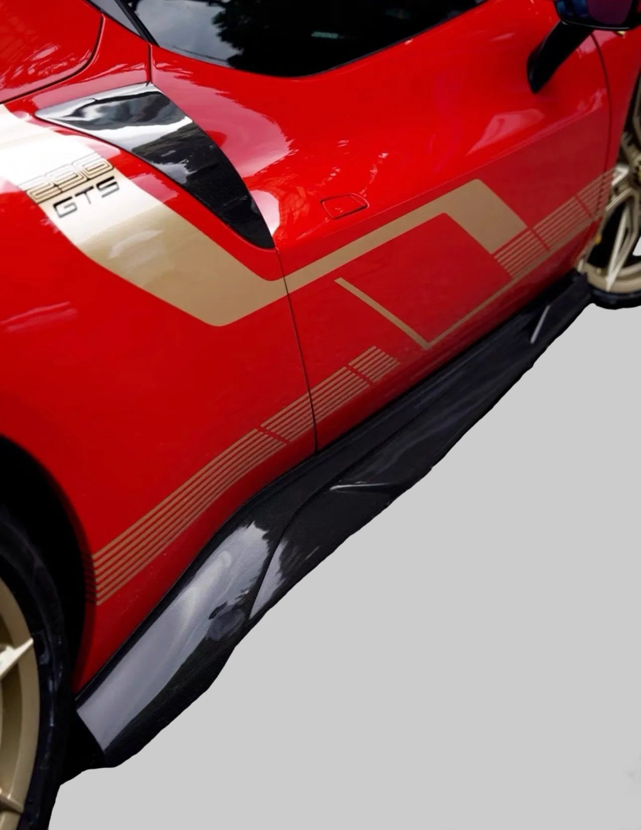 Carbon Fiber IMP Style Kit For Ferrari 296