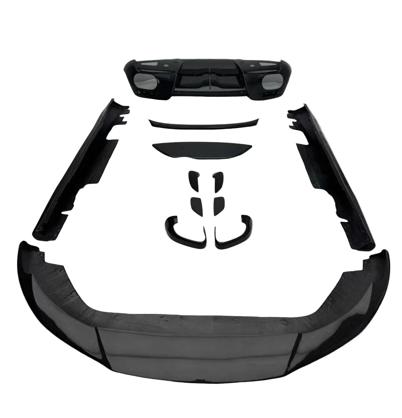 Carbon Fiber N Style Kit For Ferrari 296