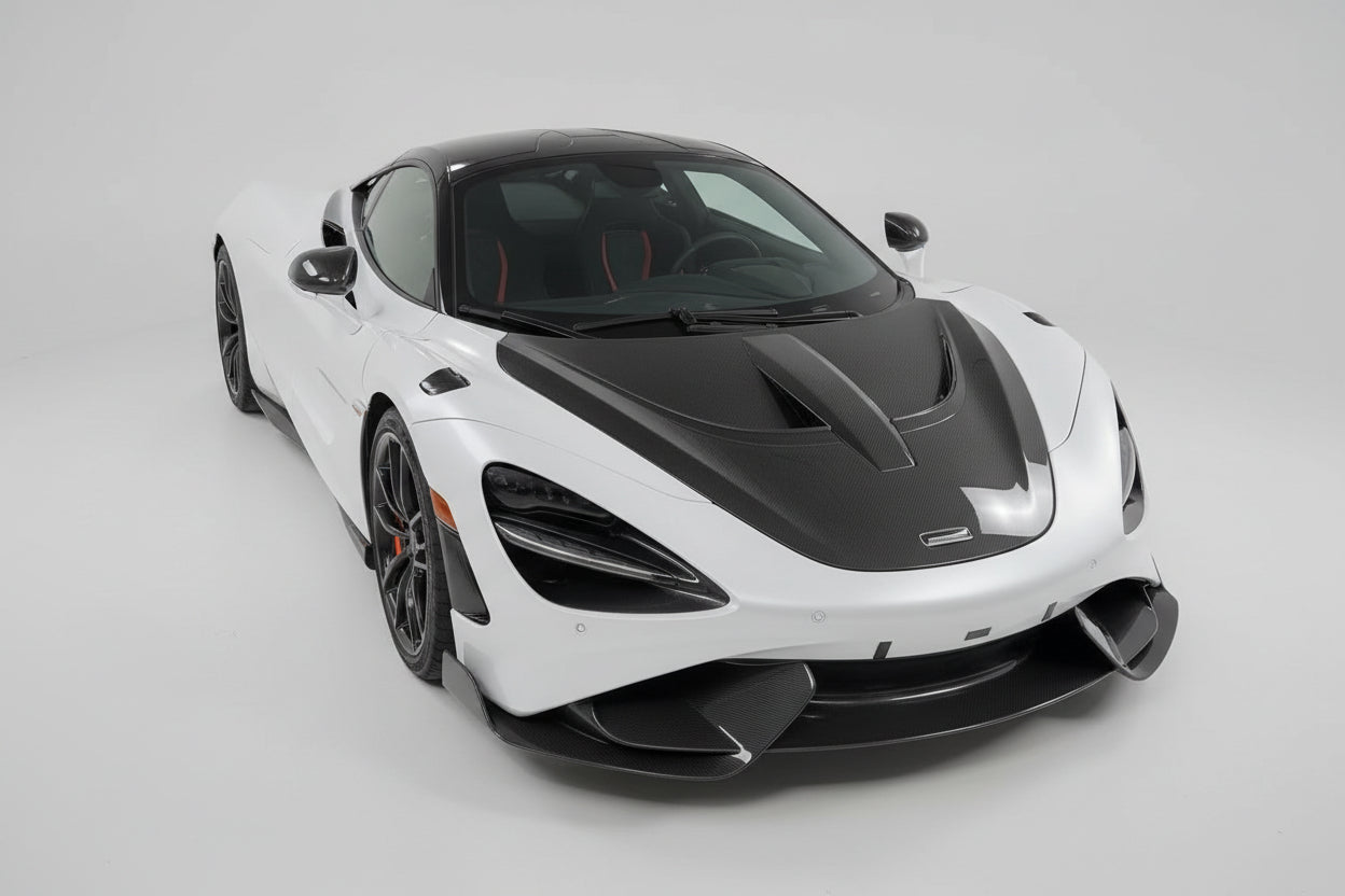 Carbon Fiber N Style Engine Hood For McLaren 720S