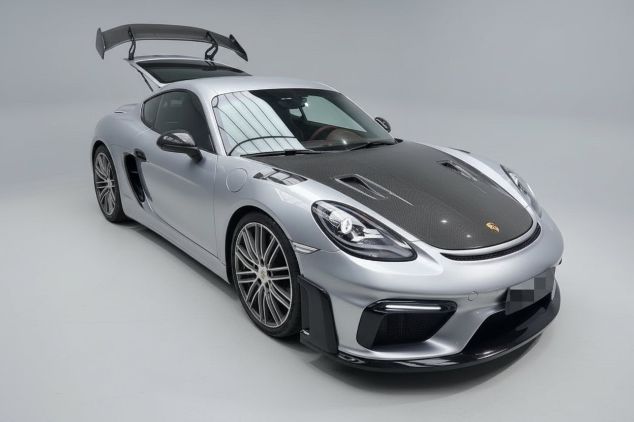Upgrade GT4RS Style Carbon Fiber Bodykit For Porsche 718