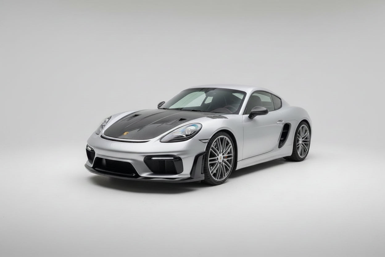 Upgrade GT4RS Style Carbon Fiber Bodykit For Porsche 718