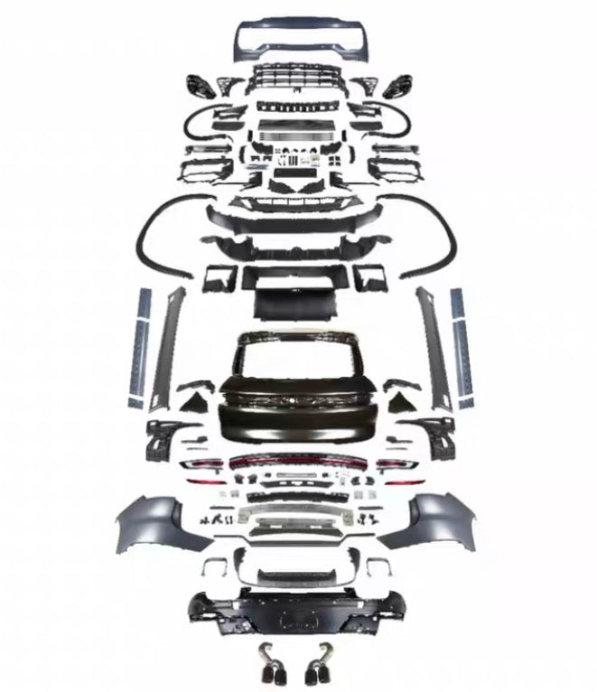 Old Upgrade New Style Bodykit For Porsche Cayenne 2024s