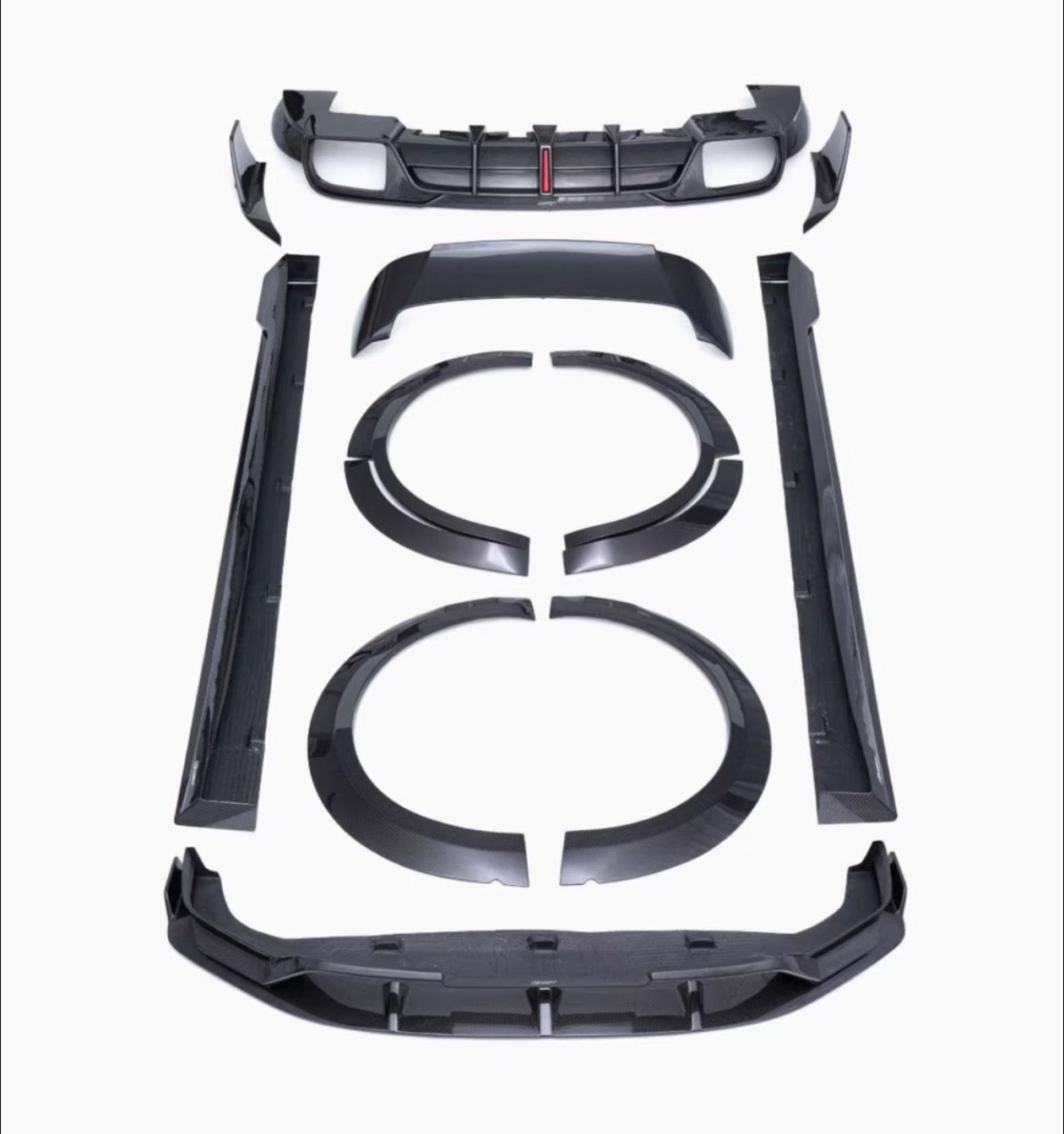 Carbon Fiber CT Style Kit For Porsche Cayenne 2023-2026s