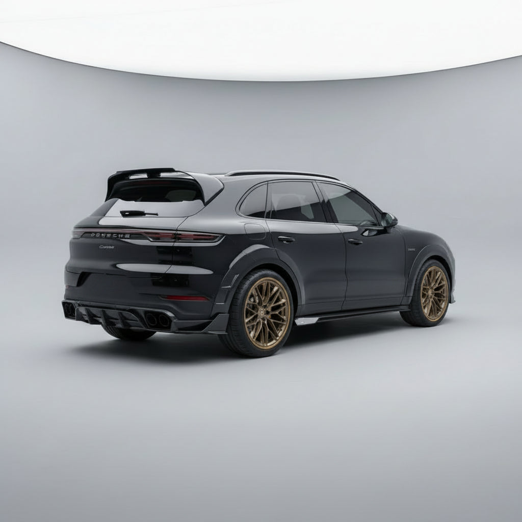 Carbon Fiber CT Style Kit For Porsche Cayenne 2023-2026s