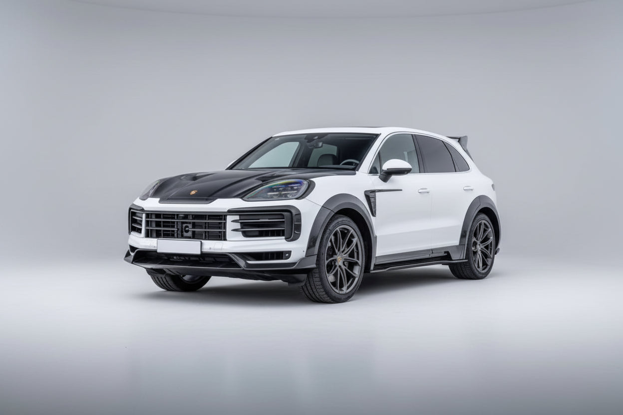 Carbon Fiber M Style Kit For Porsche Cayenne 2024-Up