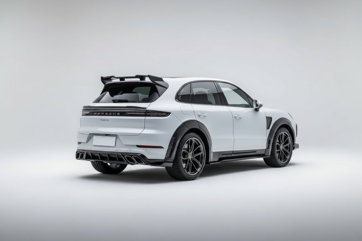 Carbon Fiber M Style Kit For Porsche Cayenne 2024-Up