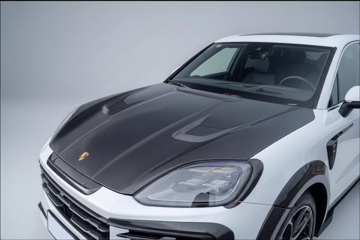 Carbon Fiber M Style Kit For Porsche Cayenne 2024-Up