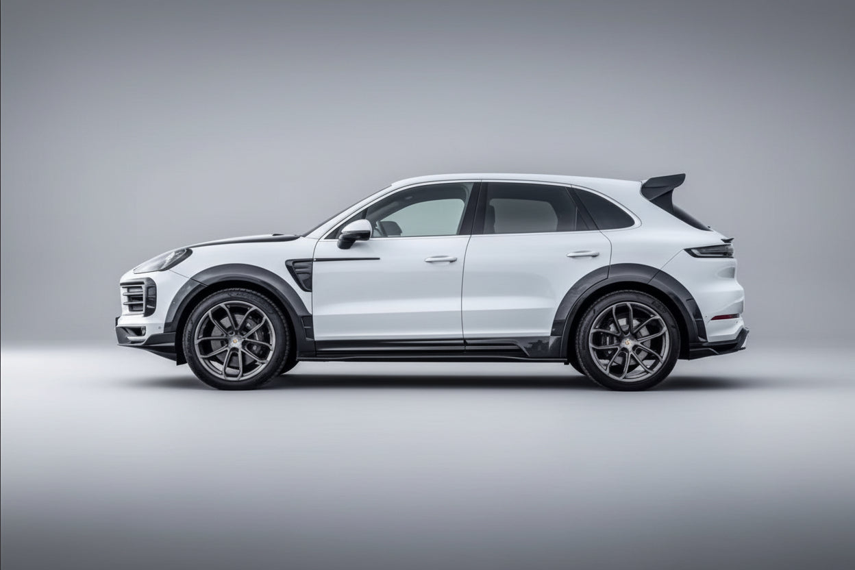 Carbon Fiber M Style Kit For Porsche Cayenne 2024-Up