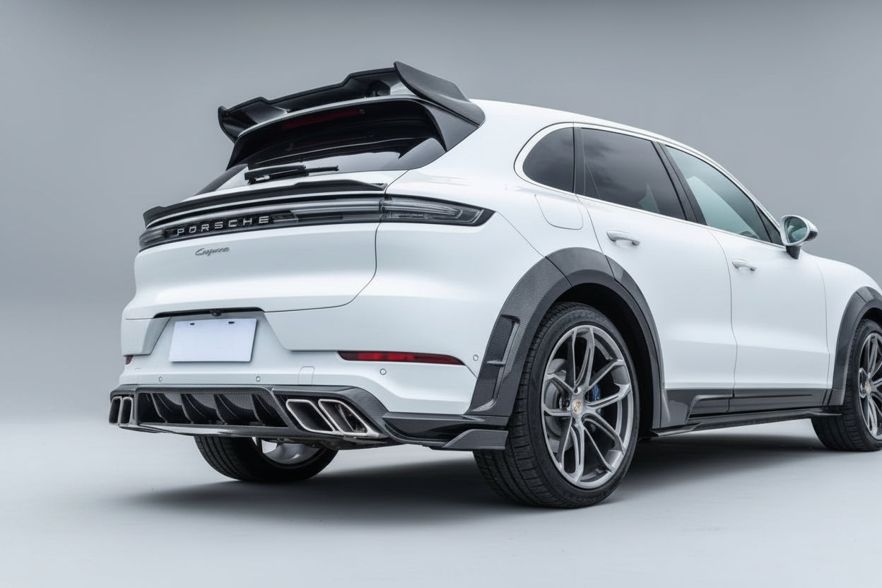 Carbon Fiber M Style Kit For Porsche Cayenne 2024-Up