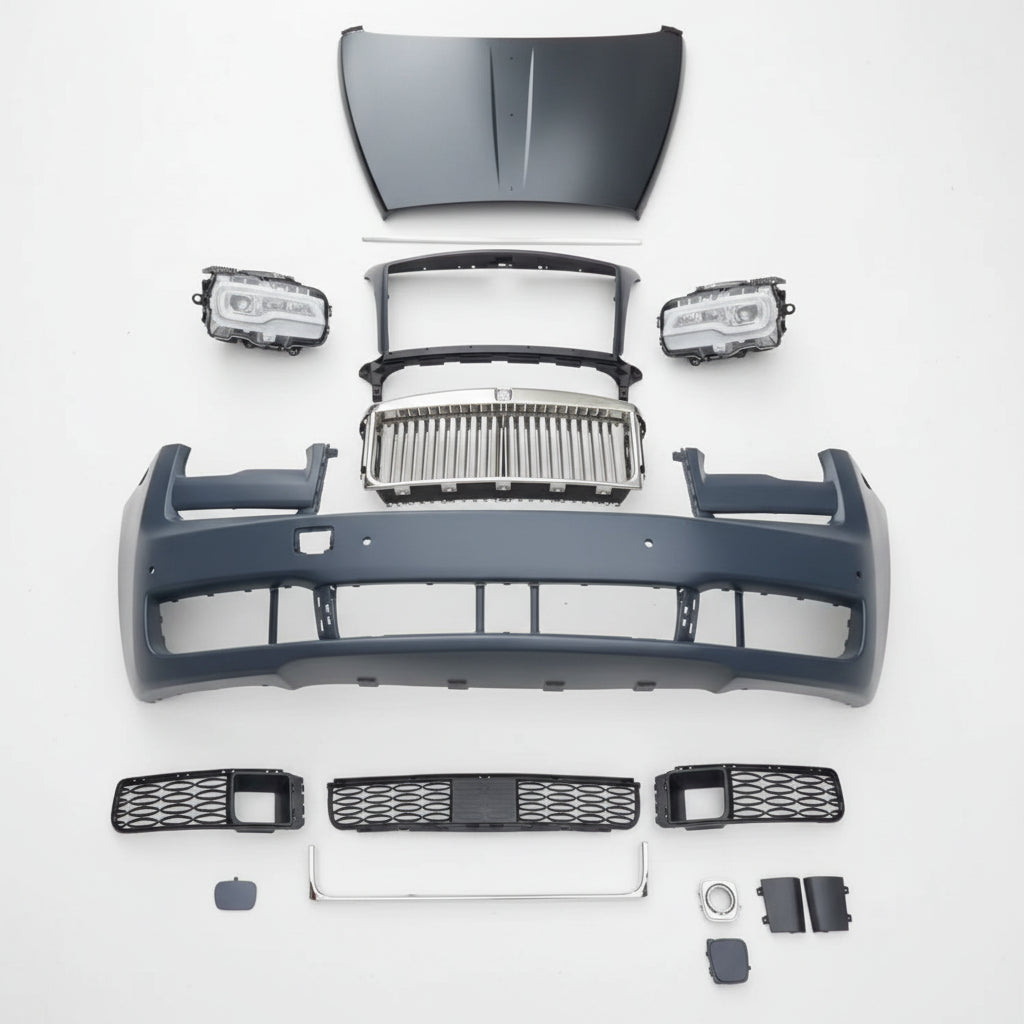 Old Upgrade New 3rd Generation  Style Bodykit For Rolls Royce Ghost 1st