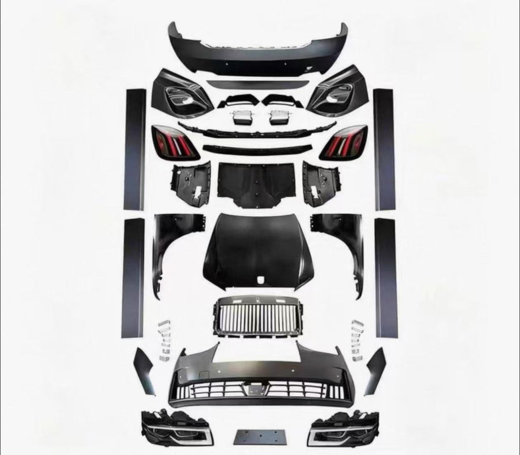 Old Upgrade New 5th Generation  Style Bodykit For Rolls Royce Ghost 1st