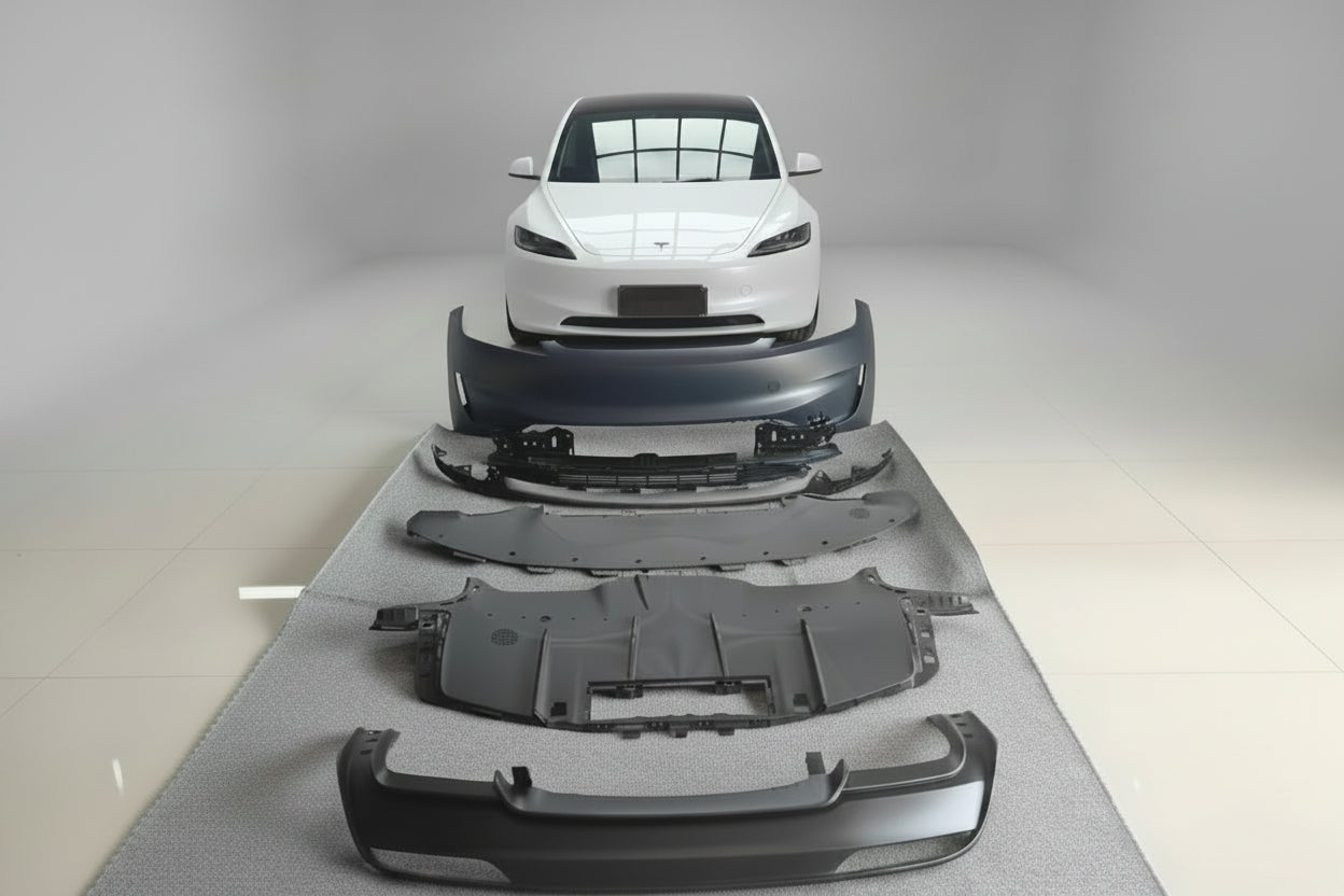 Обновление кузовного обвеса P Style для Tesla Model 3