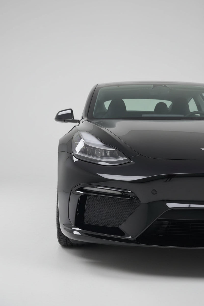 Upgrade GT4 Style Front Bumper Assembly For Tesla Model 3