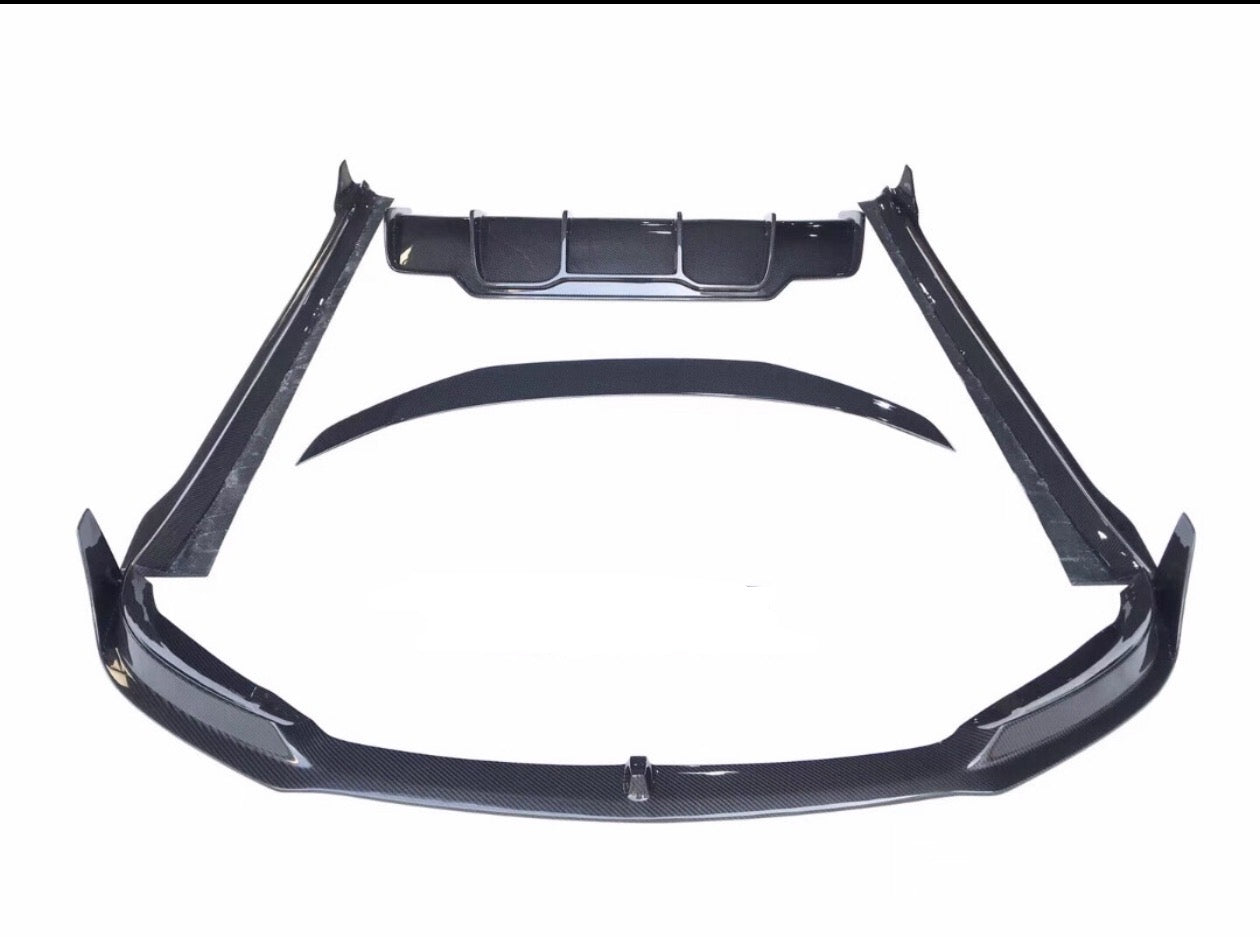 Carbon Fiber V Style Kit For Tesla Model 3