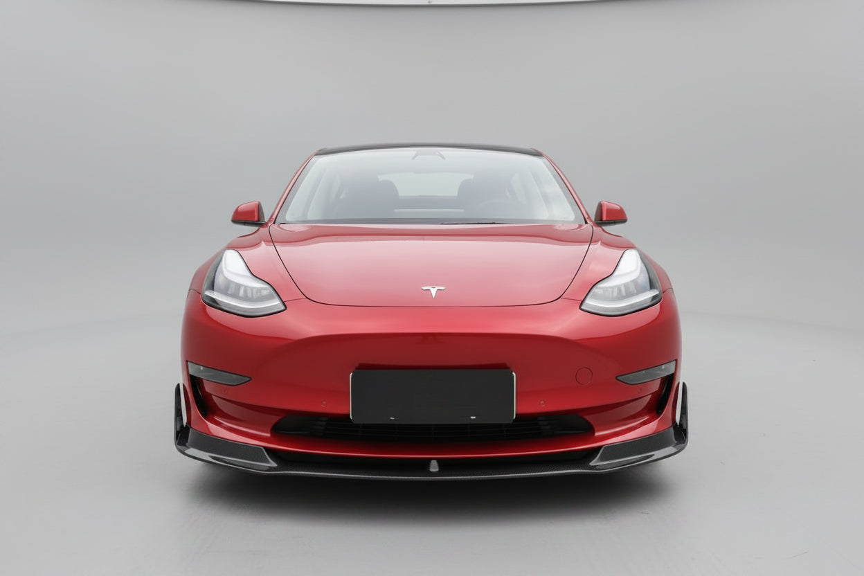 Carbon Fiber V Style Kit For Tesla Model 3