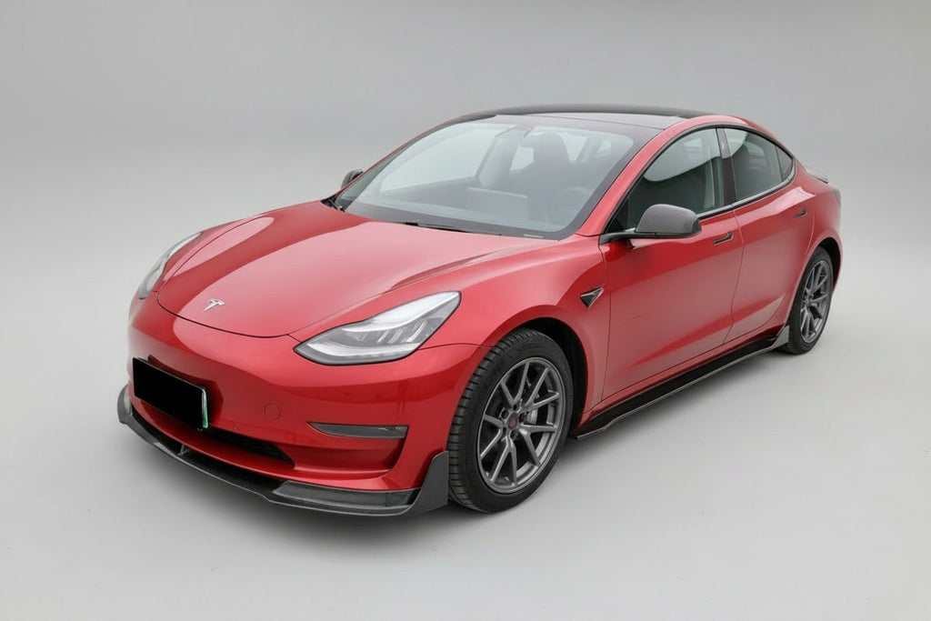 Carbon Fiber V Style Kit For Tesla Model 3