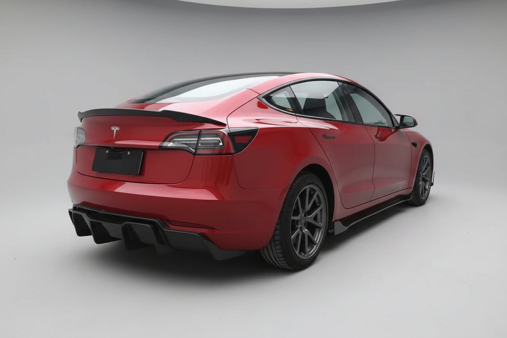Carbon Fiber V Style Kit For Tesla Model 3