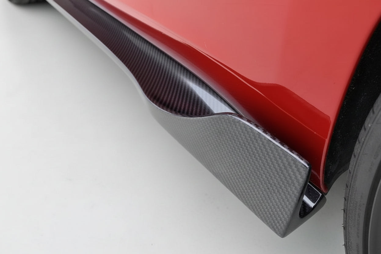 Carbon Fiber V Style Kit For Tesla Model 3