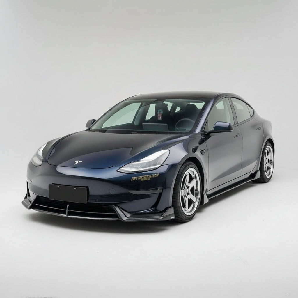 Carbon Fiber KB Style Kit For Tesla Model 3