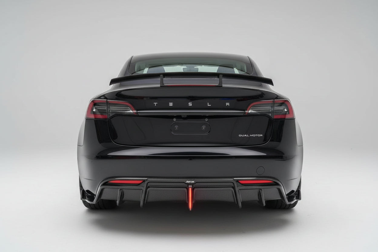 Carbon Fiber KB Style Kit For Tesla Model 3