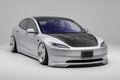 Carbon Fiber P Style Engine Hood For Tesla Model 3