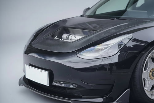 Капот CT Style из углеродного волокна для Tesla Model 3
